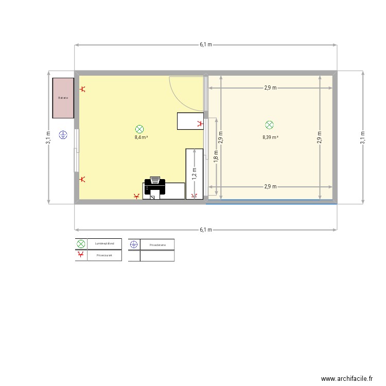 Plan air Tahiti nui. Plan de 0 pièce et 0 m2