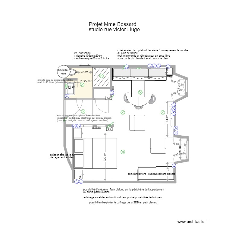 projet Bossard 3A. Plan de 0 pièce et 0 m2