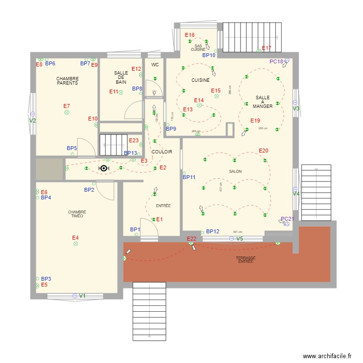 maison graff lumière. Plan de 0 pièce et 0 m2