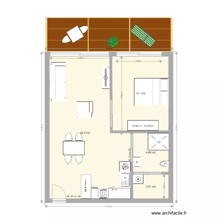 pr&eacute;fab04. Plan de 