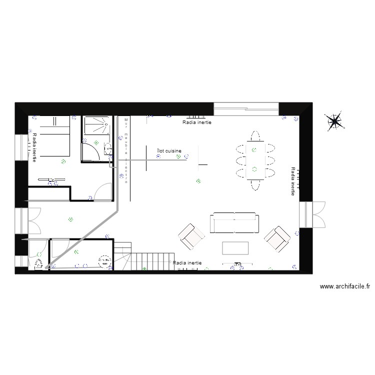 courcy maison 1. Plan de 0 pièce et 0 m2