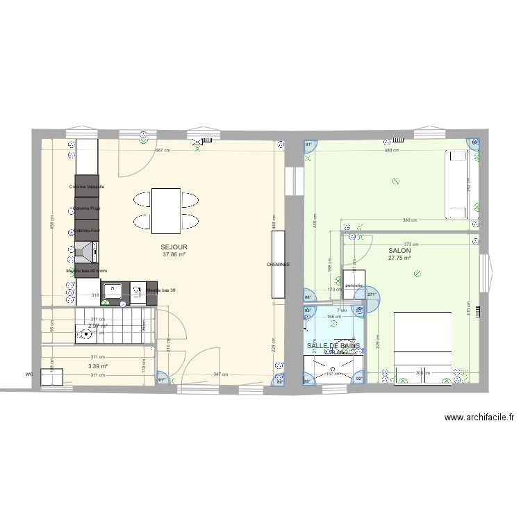 ORMES PLAN V2. Plan de 0 pièce et 0 m2