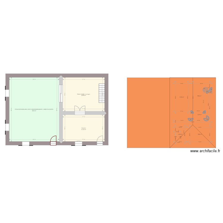 3 Darau apres. Plan de 0 pièce et 0 m2