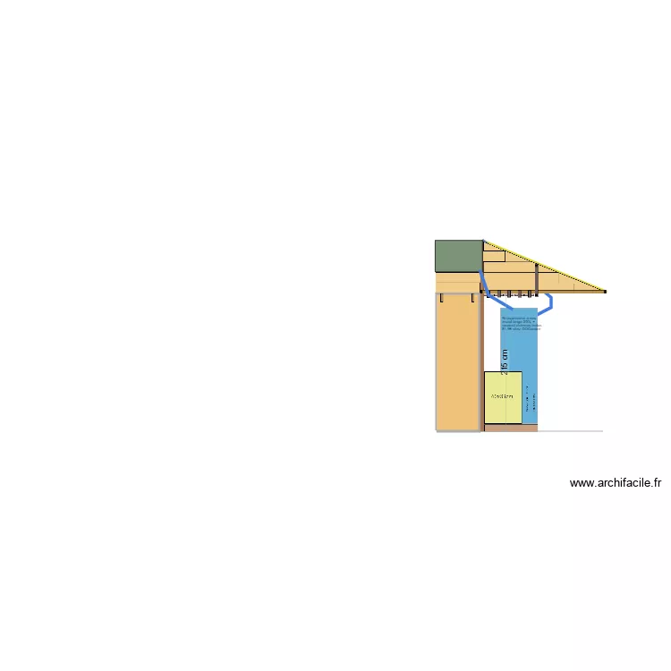 Fa&ccedil;ade Garage 13. Plan de 