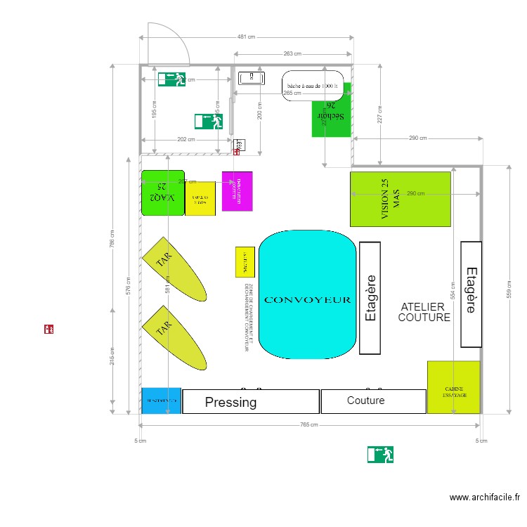 PROJET 7 SUPER U ARRADON. Plan de 0 pièce et 0 m2