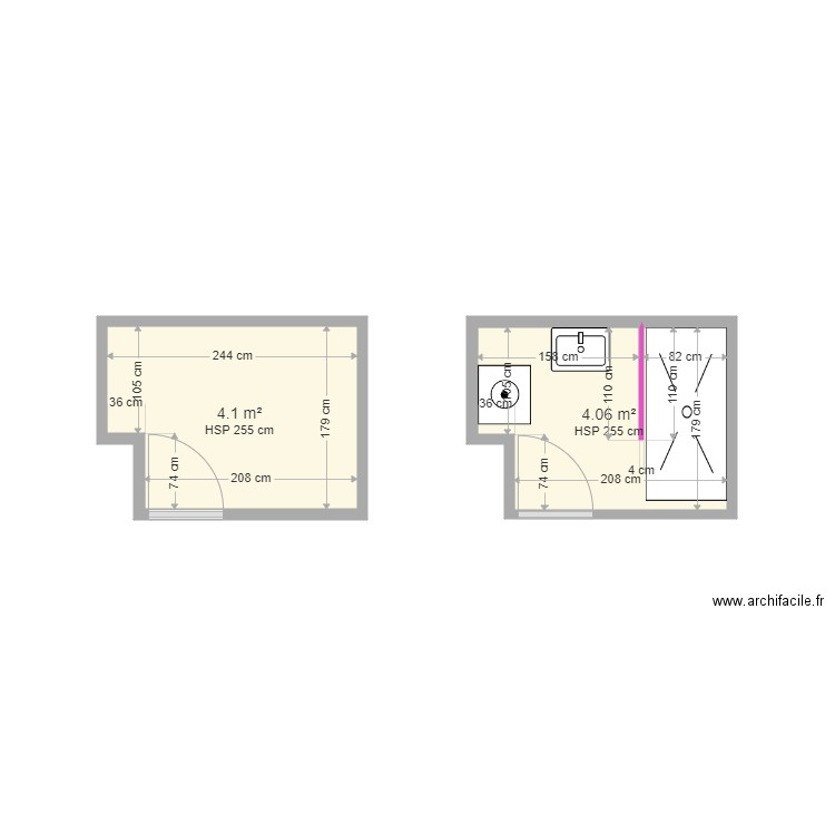 DALL ZUFFO. Plan de 0 pièce et 0 m2
