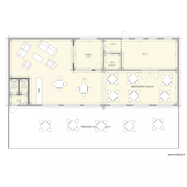 MUHAZI LOCAUX COMMUNS V1. Plan de 
