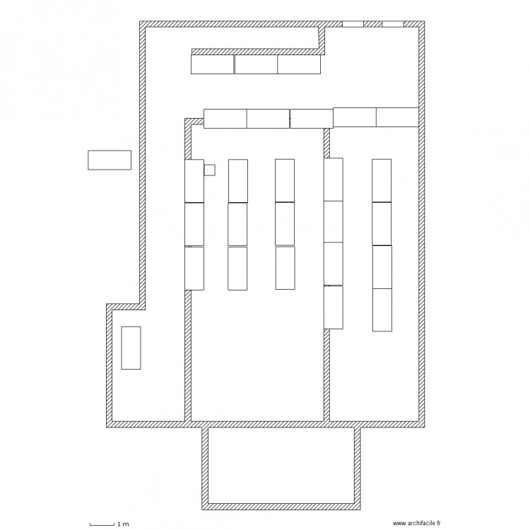 Salle de Souvans1. Plan de 0 pièce et 0 m2