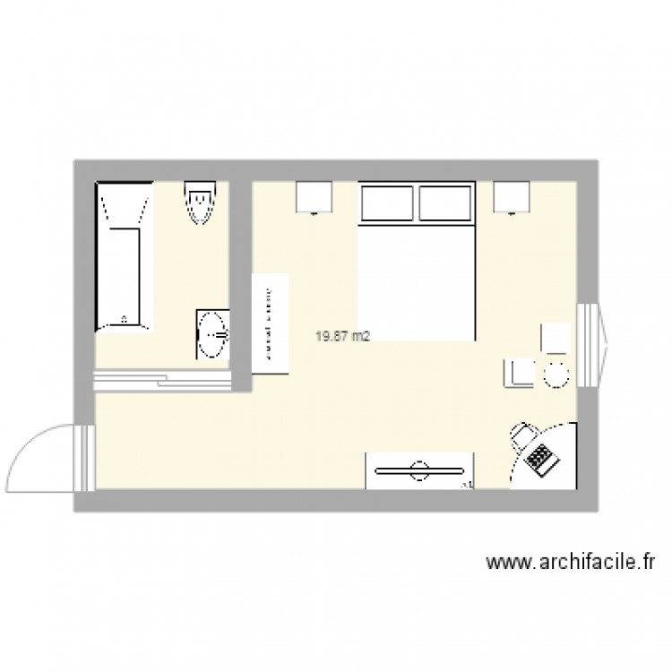 ESSAI. Plan de 0 pièce et 0 m2