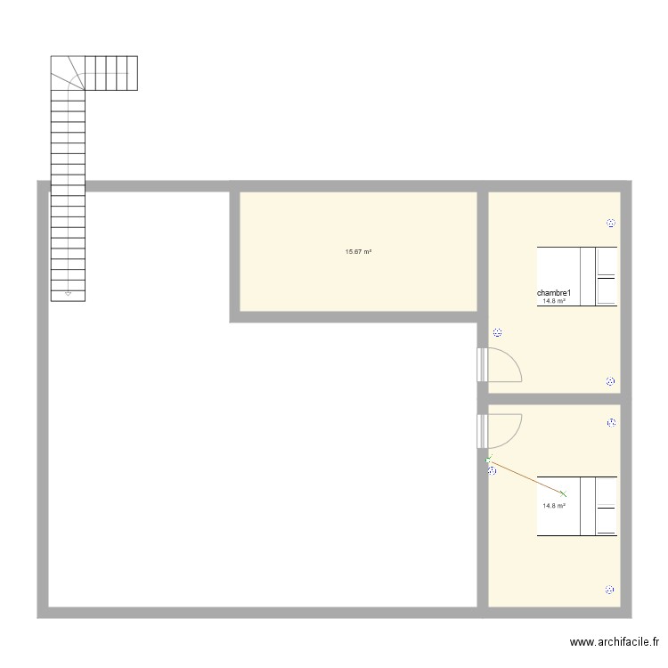 dezitter. Plan de 0 pièce et 0 m2
