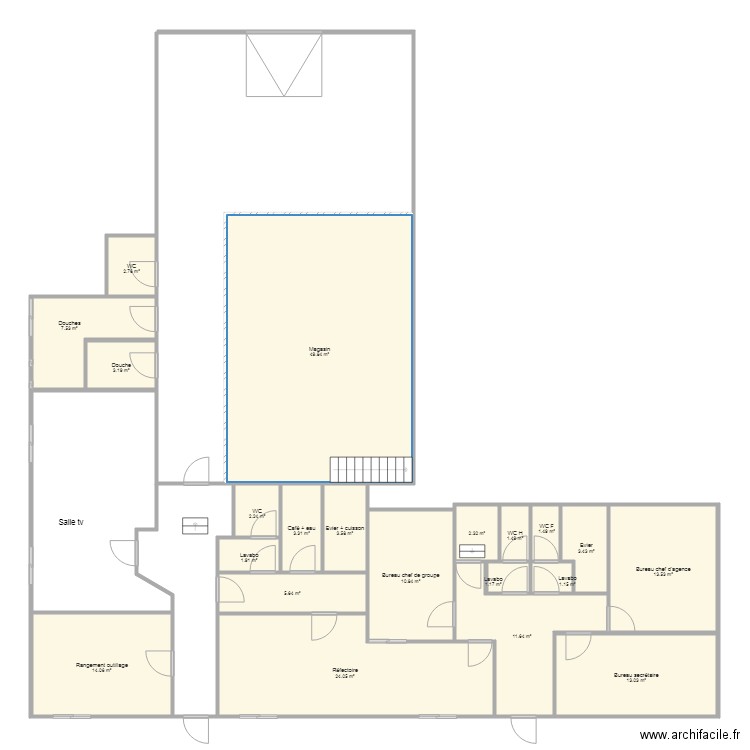 Plan agence L Hopital 26 juin 2018. Plan de 0 pièce et 0 m2