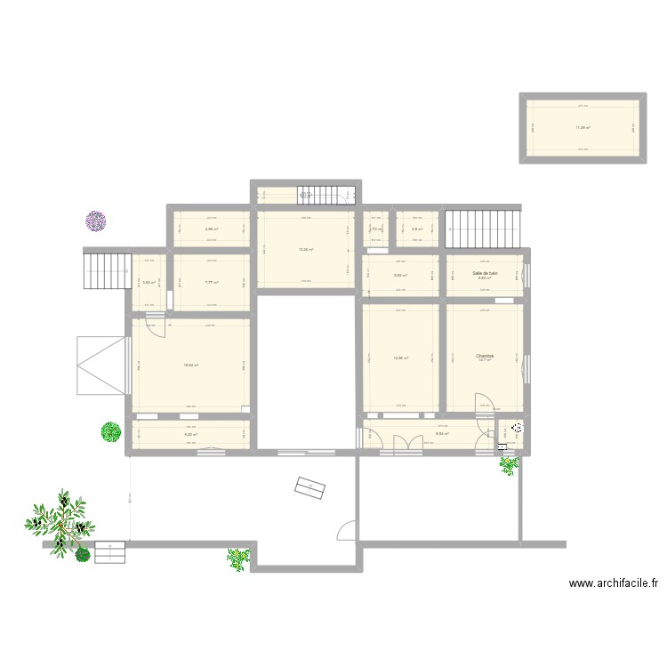 Basse Terre 1. Plan de 0 pièce et 0 m2