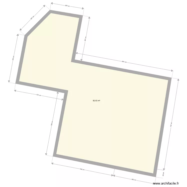 maison la crau. Plan de 