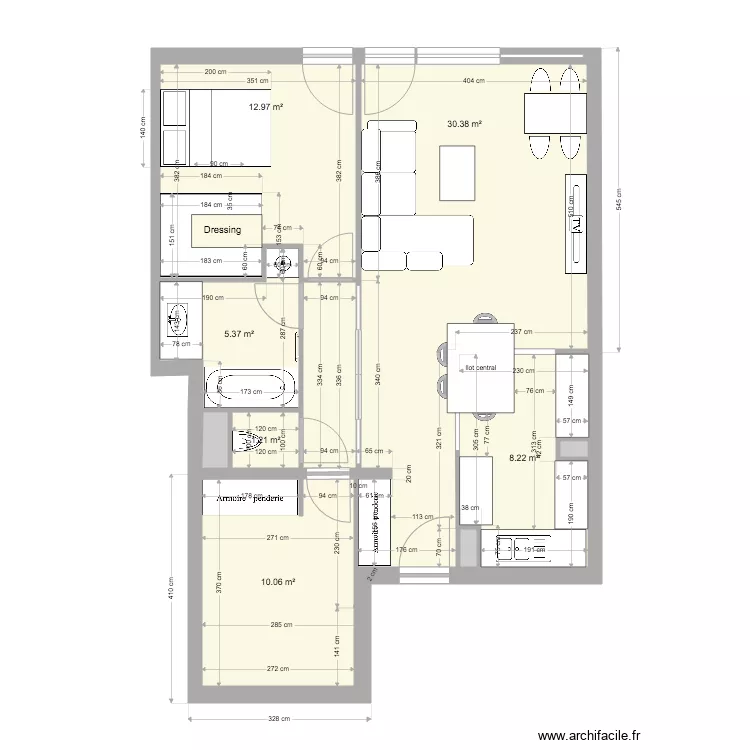 Appart Yann modif . Plan de 