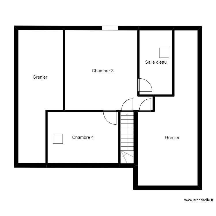 Devaux. Plan de 21 pièces et 304 m2