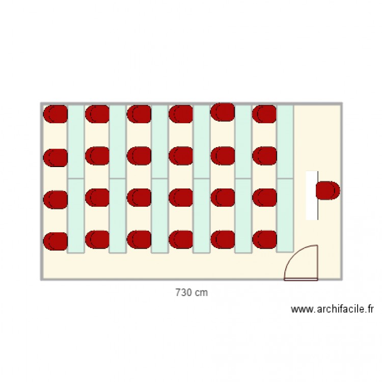 salle rouge disposition covid1 max rouge. Plan de 0 pièce et 0 m2