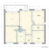 Plan &eacute;tage apr&egrave;s travaux ISo exterieure