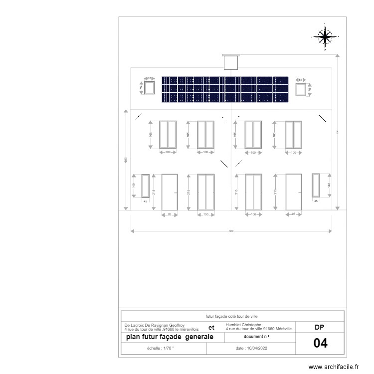 ENTETE DOCUMENT PLAN VIDE. Plan de 0 pièce et 0 m2