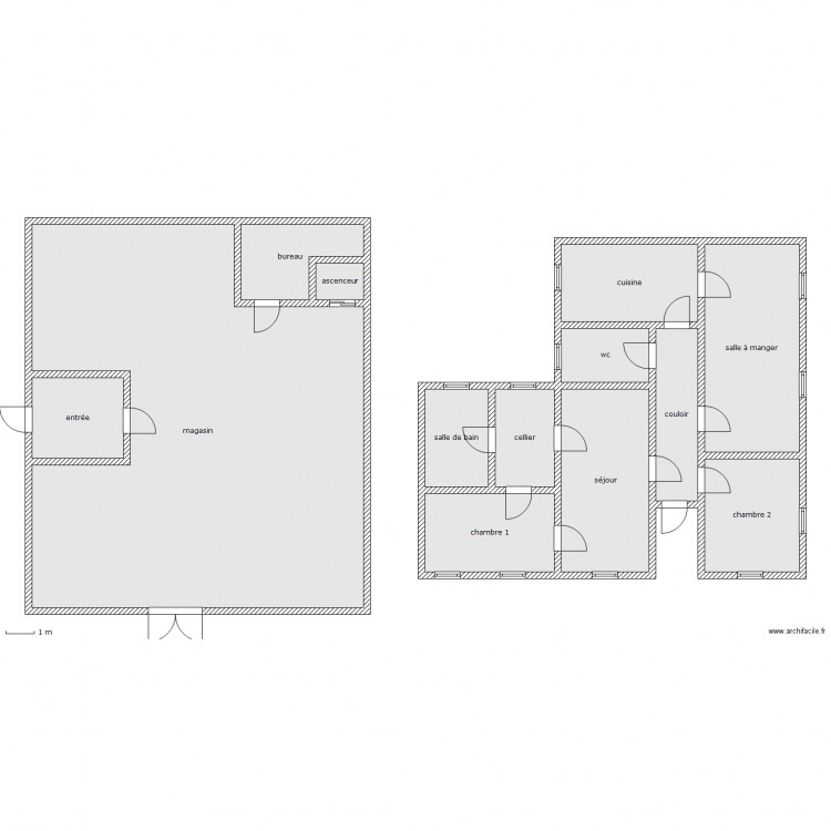 graino. Plan de 0 pièce et 0 m2