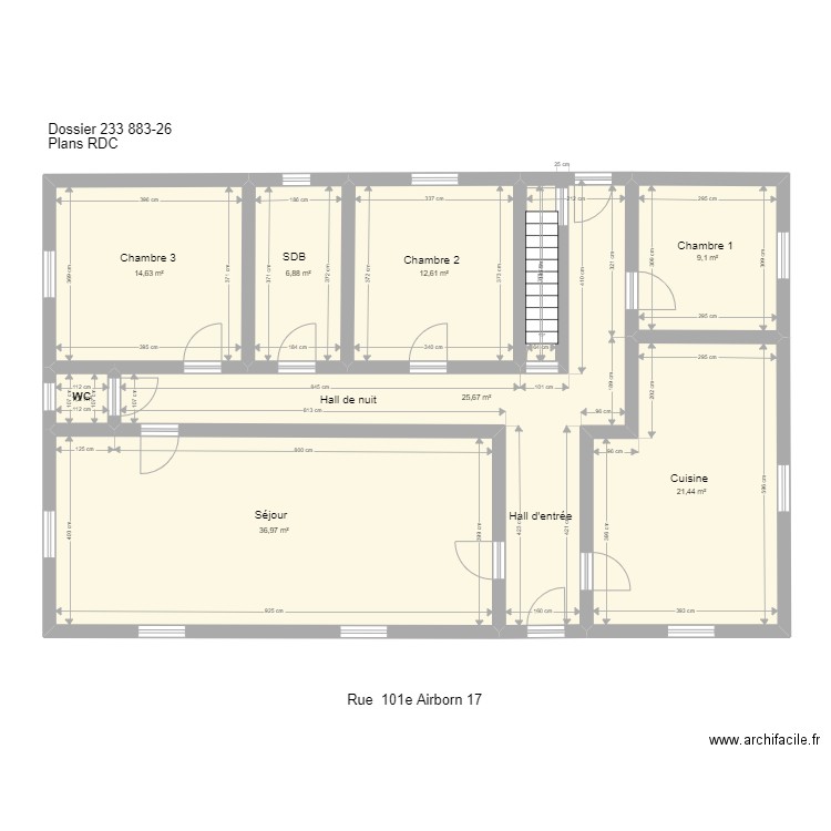 airborn rez. Plan de 0 pièce et 0 m2