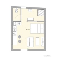 Plan Airbnb avec meubles et électricité