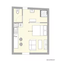 Plan Airbnb avec meubles et &eacute;lectricit&eacute;