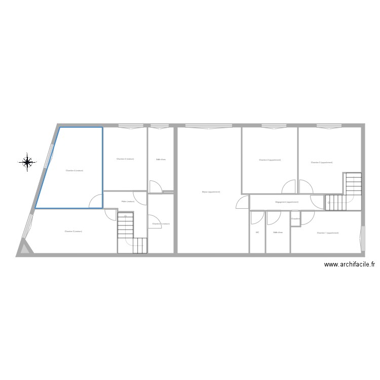 Choudar Niv 2. Plan de 0 pièce et 0 m2