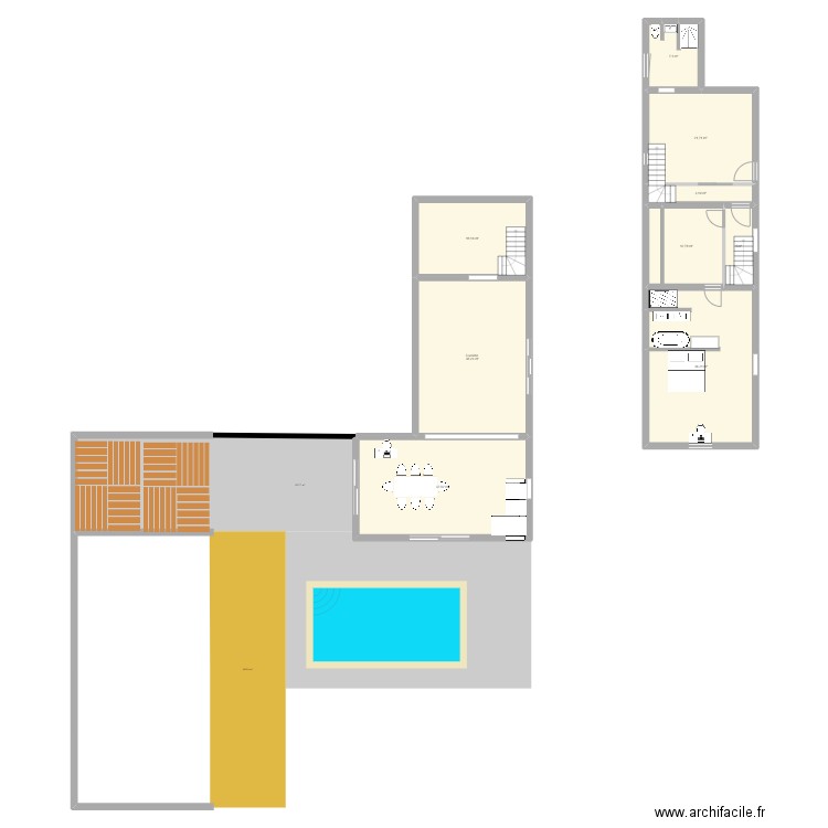 vaux 2. Plan de 0 pièce et 0 m2