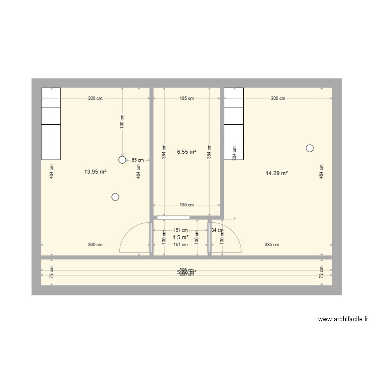 BIETTRON IMPLANTATION KAVO2. Plan de 0 pièce et 0 m2