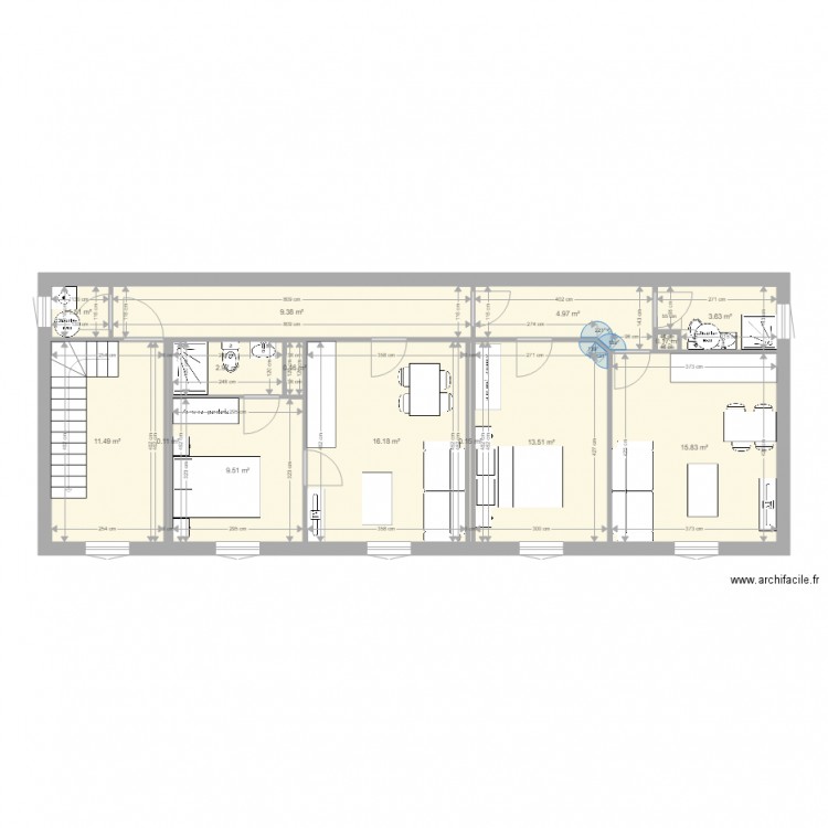 AIGUILHE 2 T2 nouvelle version. Plan de 0 pièce et 0 m2