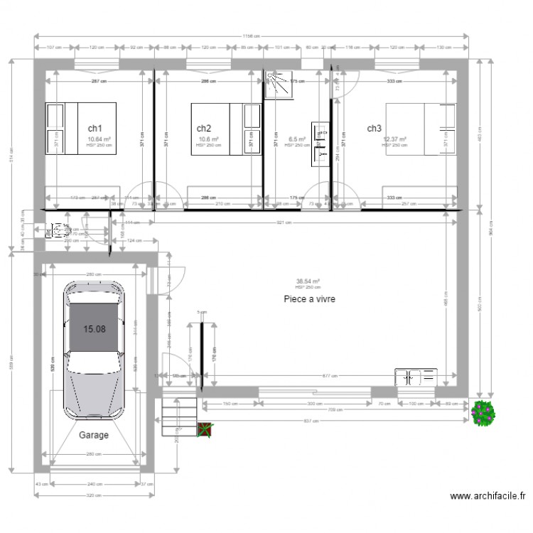 plan 2. Plan de 0 pièce et 0 m2