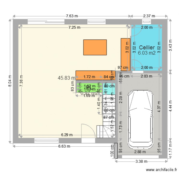 DELWAULLE Rdc Fils. Plan de 0 pièce et 0 m2