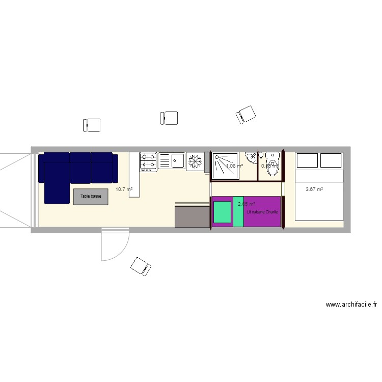 Wani2. Plan de 0 pièce et 0 m2