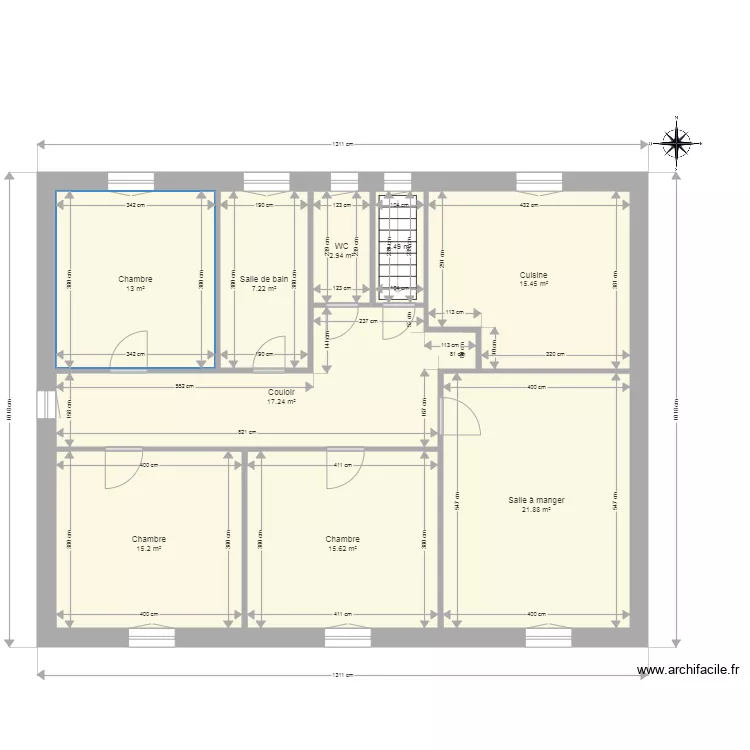 MARTINS Manuel et Maria Amelia. Plan de 