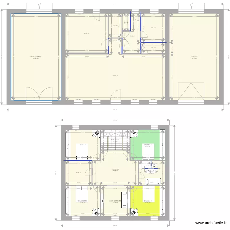 plan maison. Plan de plan maison. Plan de