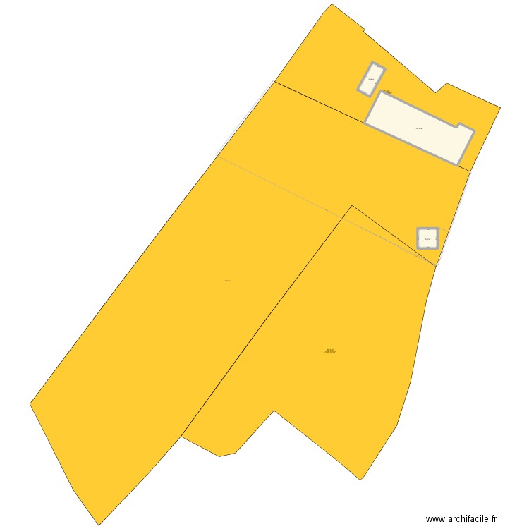 Garage. Plan de 3 pièces et 348 m2