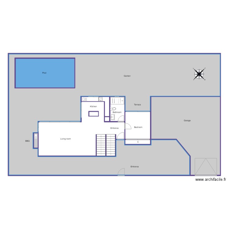 HYRA ROSALEDA VILLA 2. Plan de 0 pièce et 0 m2