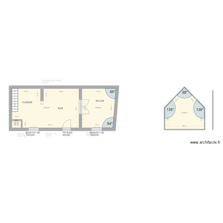 NSILOULOU. Plan de 0 pièce et 0 m2