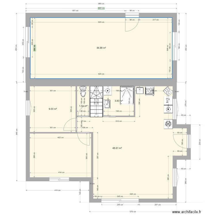 Rimade. Plan de 0 pièce et 0 m2