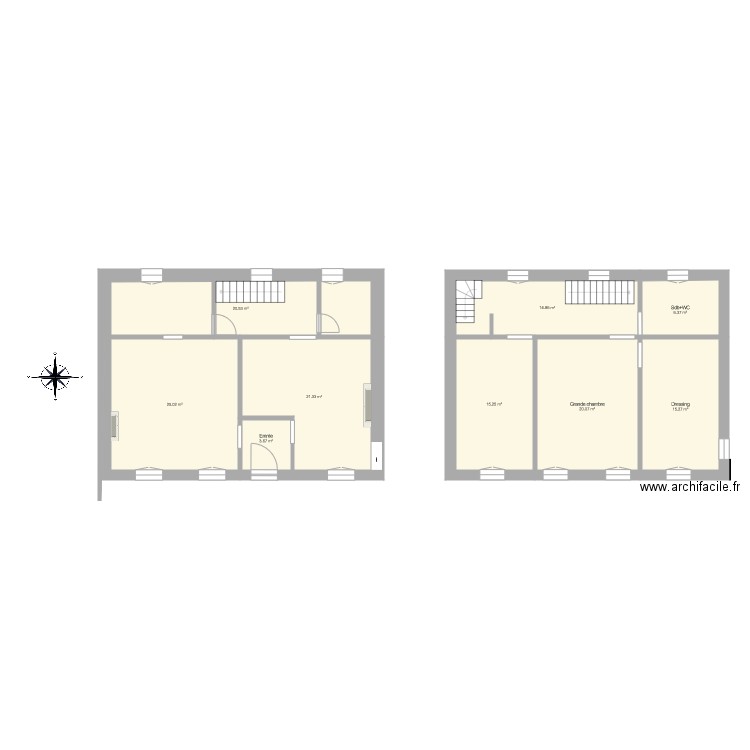 Maison chambonchard. Plan de 0 pièce et 0 m2