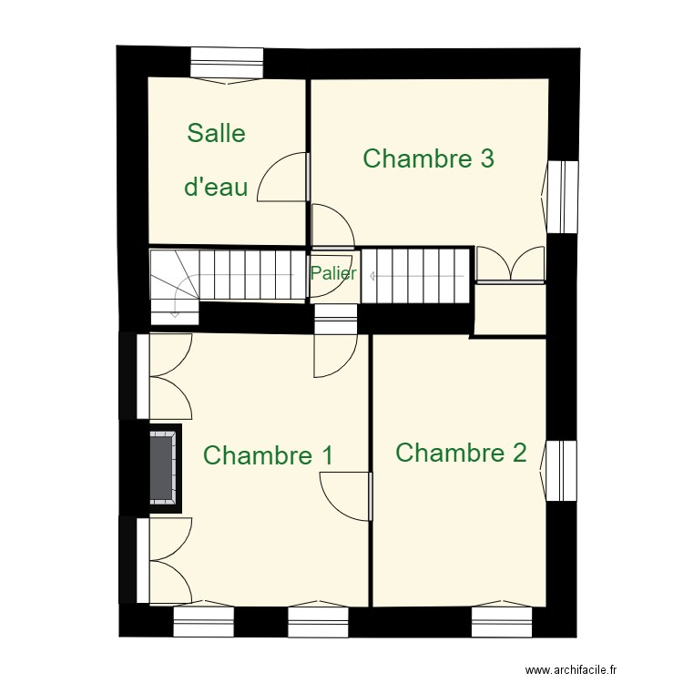 Defortery. Plan de 0 pièce et 0 m2