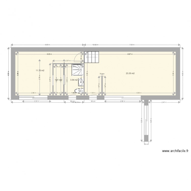 BACHER 3. Plan de 0 pièce et 0 m2