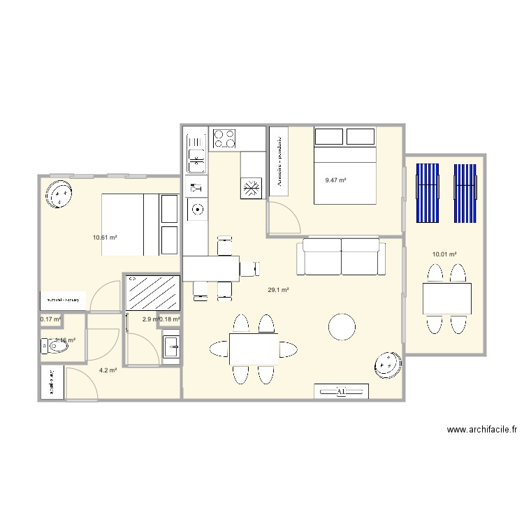 Santa Clara 2 optimiséV4. Plan de 0 pièce et 0 m2