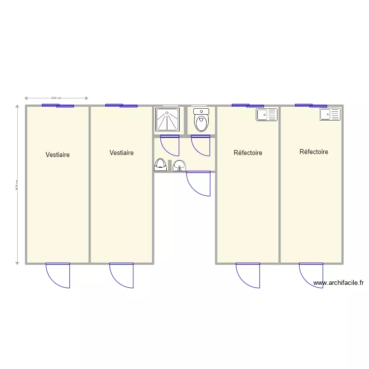 Base Vie PARAF. Plan de 
