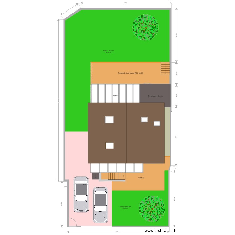 Maison2. Plan de 0 pièce et 0 m2