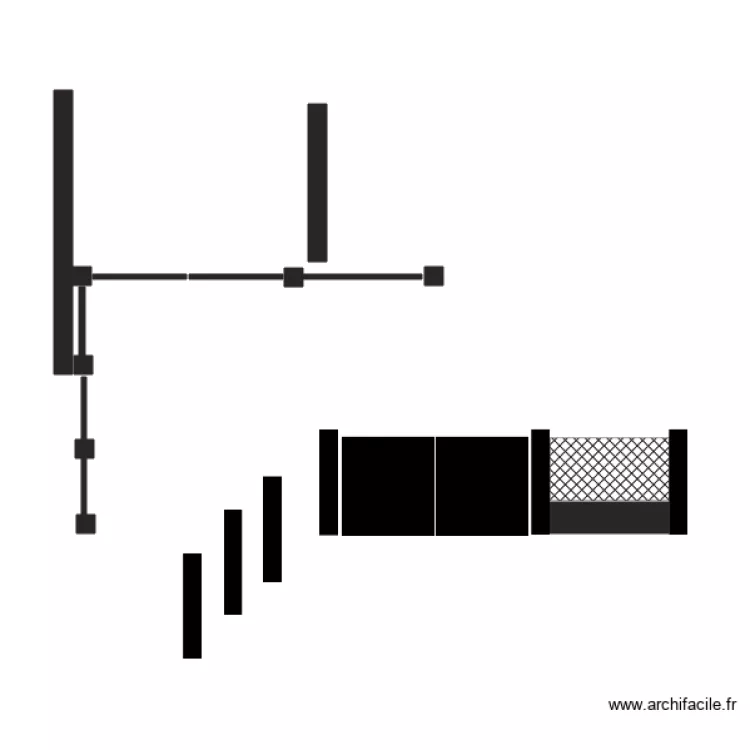 PLAN PORTAIL ET MURS. Plan de PLAN PORTAIL ET MURS. Plan de