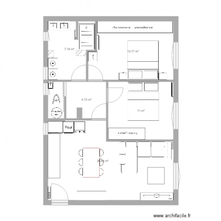 Passage des Carmelites v2. Plan de 0 pièce et 0 m2