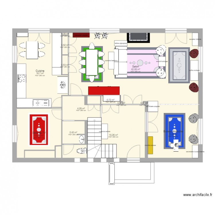 levant rdc 15 fev. Plan de 0 pièce et 0 m2