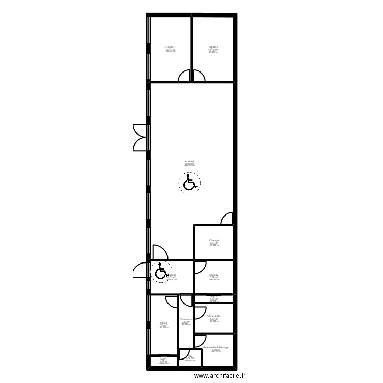 94O31L projet. Plan de 0 pièce et 0 m2