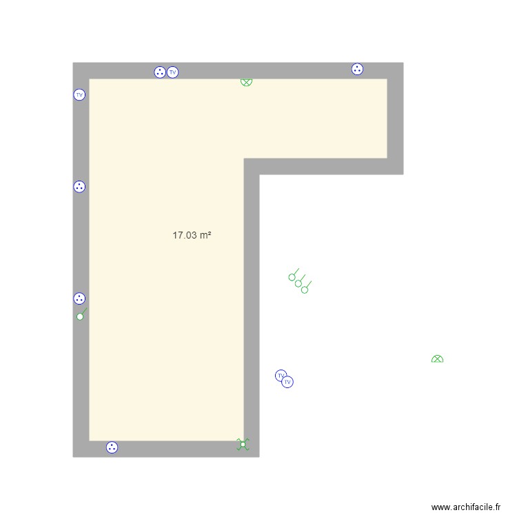 christ. Plan de 0 pièce et 0 m2